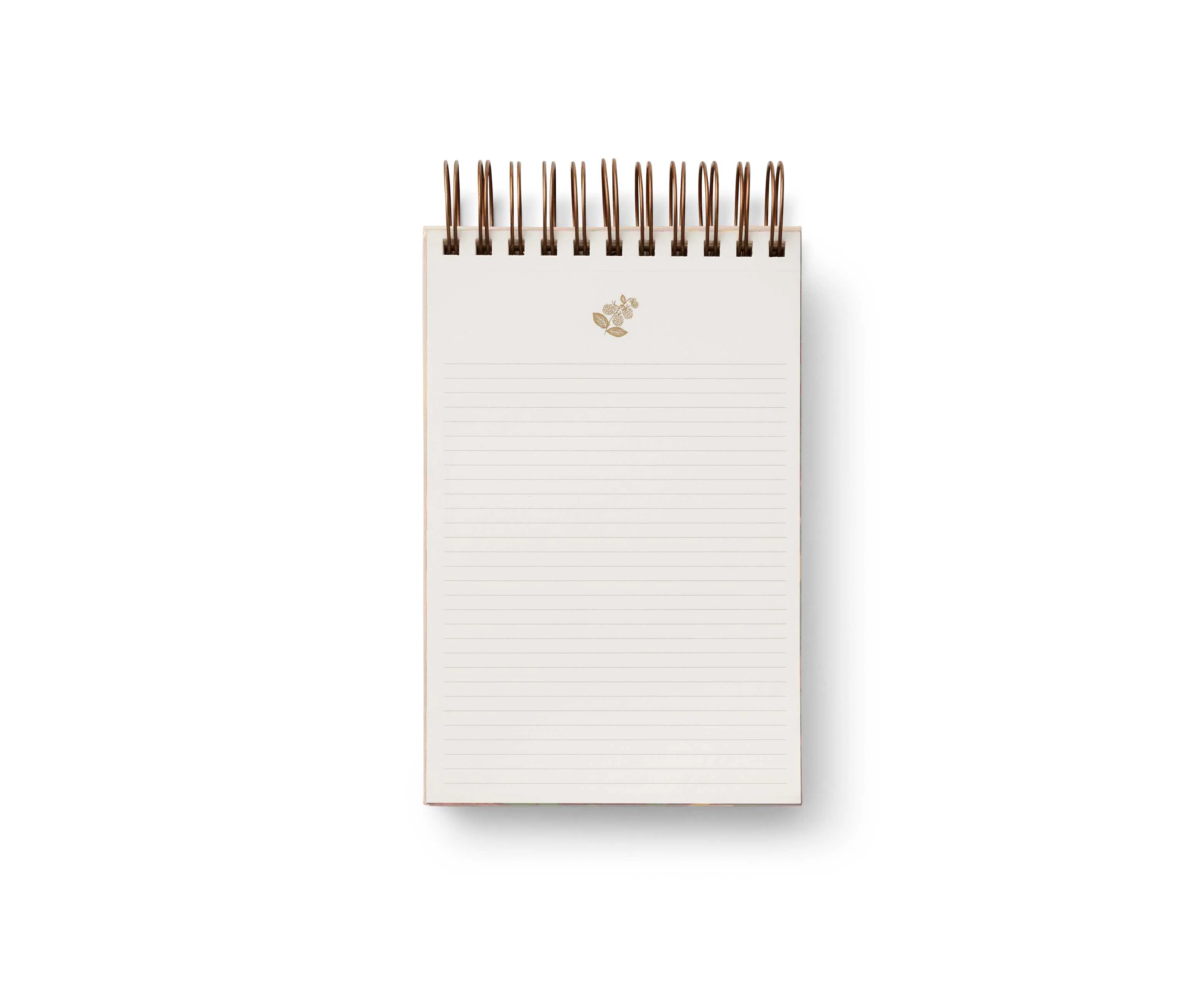 Rahil Notepad Desktop Desktop Spiral Notepad - English Rose - Rifle Paper Co.